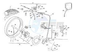 W12 350 drawing FRONT WHEEL