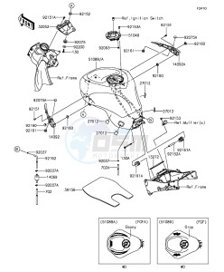 NINJA ZX-6R ABS ZX636FGFA GB XX (EU ME A(FRICA) drawing Fuel Tank