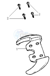 JET 50 BC ENGINE drawing REAR GRIP