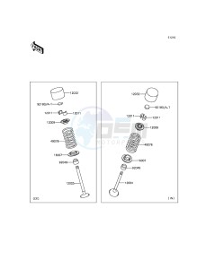 Z800 ABS ZR800DGF UF (UK FA) XX (EU ME A(FRICA) drawing Valve(s)