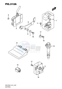 GSX-R750 EU drawing ELECTRICAL