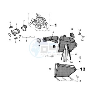 XPS 125CT EU drawing CARBURETTOR