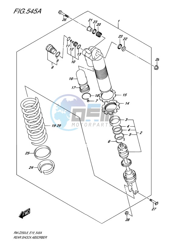 REAR SHOCK ABSORBER