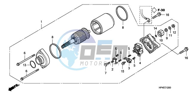 STARTING MOTOR