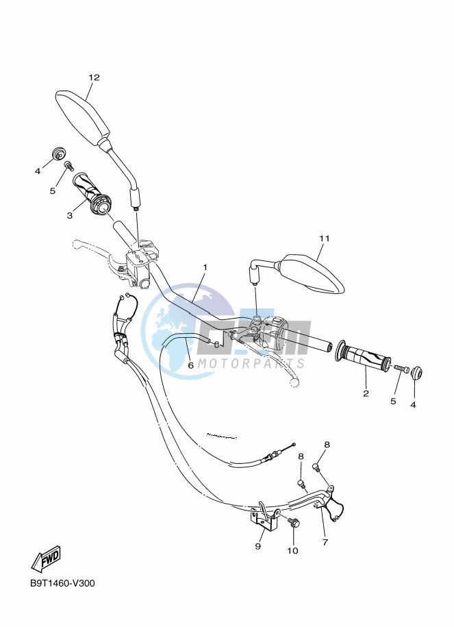 STEERING HANDLE & CABLE