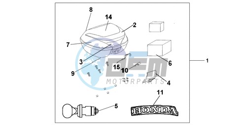 TOP BOX 35 L NH-A12M