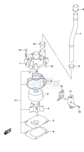 DF 200AP drawing Water Pump