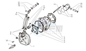 Ark LC Yellow-Matt Black 250 drawing Cylinder- piston