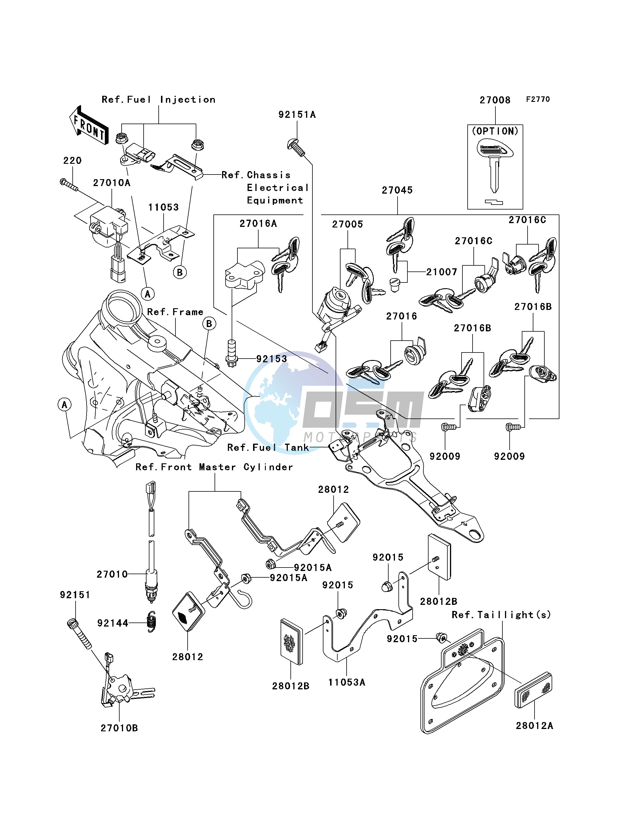 IGNITION SWITCH_LOCKS_REFLECTORS