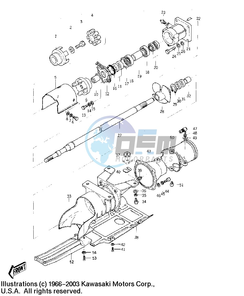 DRIVE SHAFT_JET PUMP