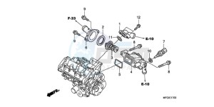 CB600F3A Australia - (U / ST) drawing THERMOSTAT