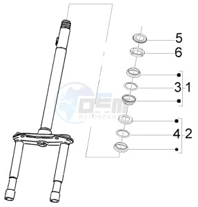 Liberty 50 2t RST ptt (AU-D) Austria - Germany drawing Steering bearing ball tracks