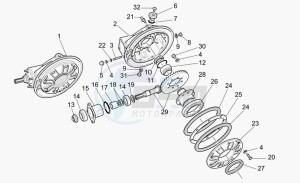 California 1100 Vintage Classic-Touring drawing Transmission complete II