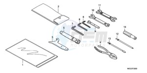 VT750CA9 Australia - (U / SPC) drawing TOOLS