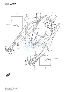 GSX-R1000 EU drawing FRAME COVER (YKV,YVZ)