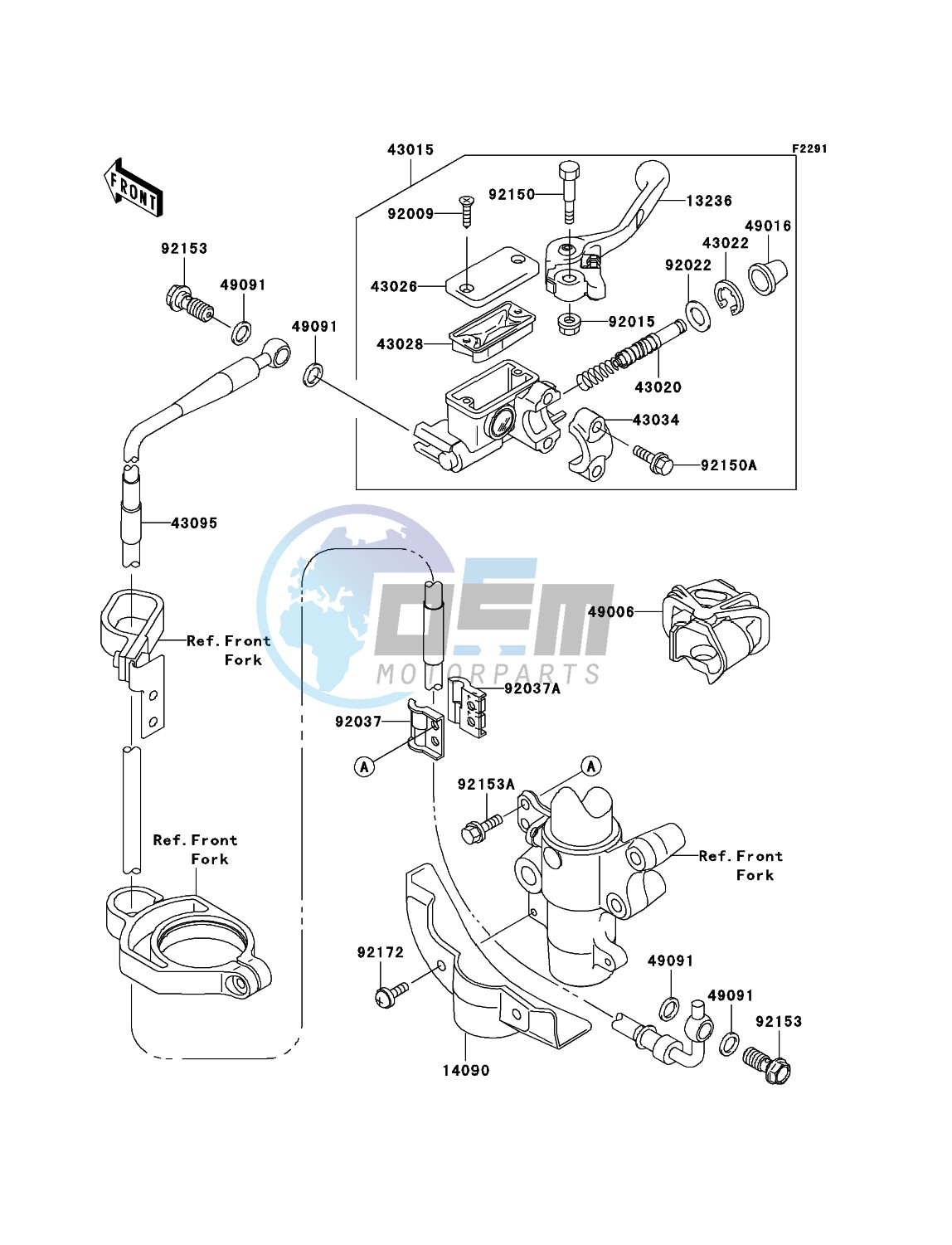 Front Master Cylinder