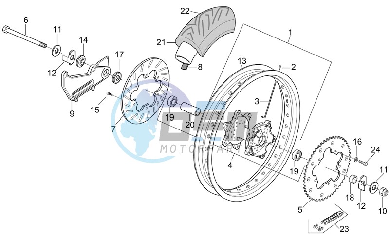 Rear Wheel