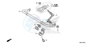 TRX680FAE TRX680 Europe Direct - (ED) drawing STABILIZER