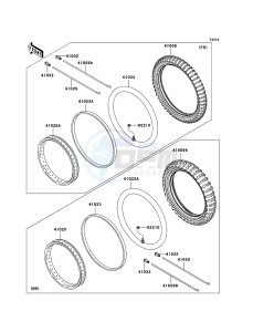 KLX110 KLX110A9F EU drawing Tires