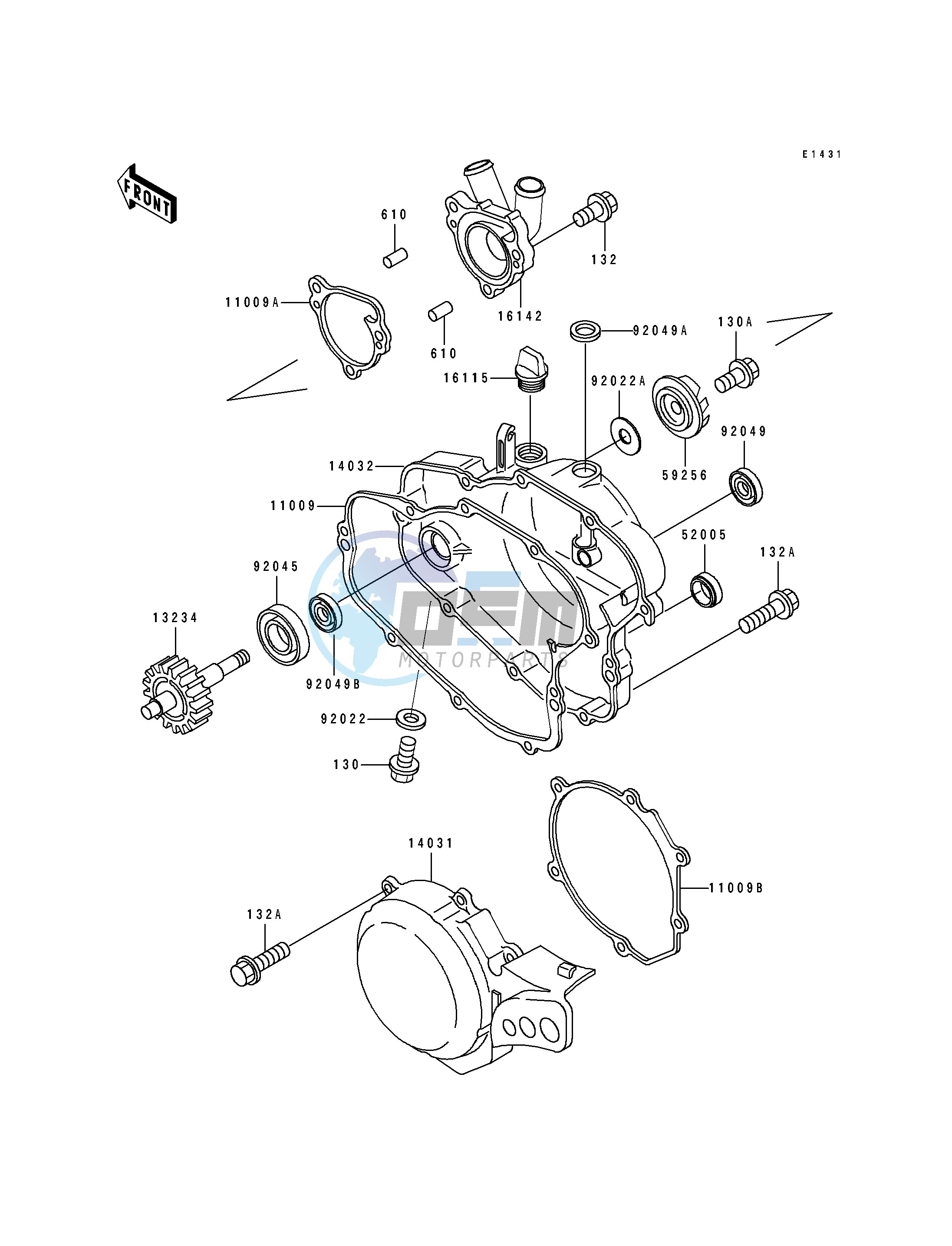 ENGINE COVER-- S- -