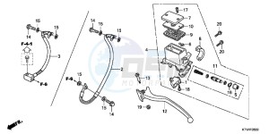 SH300B drawing RR. BRAKE MASTER CYLINDER