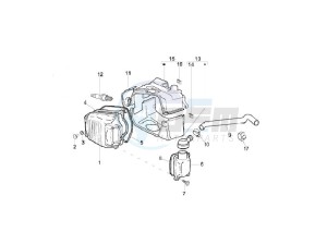 S 150 4T Vietnam drawing Cylinder head cover