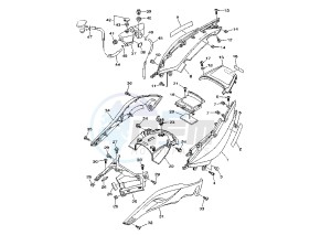 XP T-MAX 500 drawing REAR  BODY