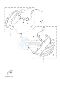 YN50FU NEO'S 4 (2AC9 2AC9 2AC9) drawing FLASHER LIGHT