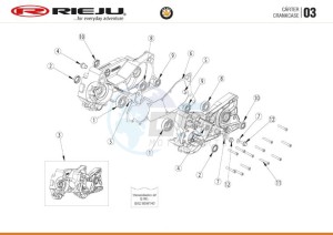 HOBBY-BYE-BIKE-25-KM-H-EURO4-HOLLAND-GREY drawing CRANKCASE