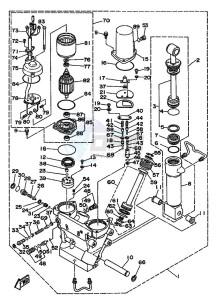 L250AET drawing POWER-TILT-ASSEMBLY