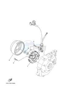 TT-R50 TT-R50E (2CJB 2CJC) drawing GENERATOR