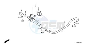 CB1000RA9 Europe Direct - (ED / ABS) drawing AIR INJECTION CONTROL VALVE