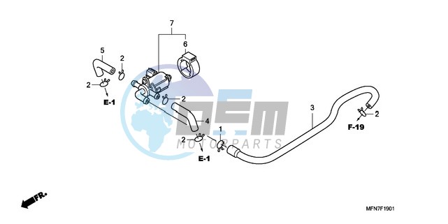 AIR INJECTION CONTROL VALVE