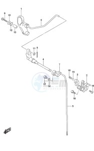 DF 20A drawing Clutch Rod Non-Remote Control