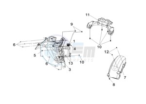 CRUISYM 250I (L8) EU drawing REAR MUDGUARD