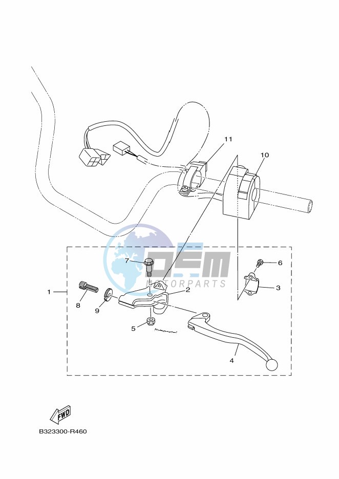 HANDLE SWITCH & LEVER