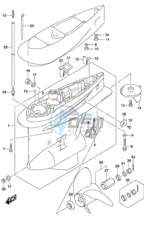 Gear Case (C/R)