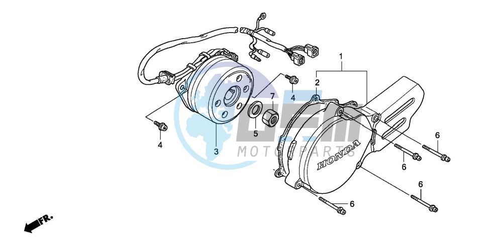 LEFT CRANKCASE COVER