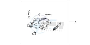 FES150 125 PANTHEON drawing REAR BASE CARRIER