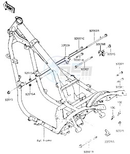 EN 450 A [454 LTD] (A1-A5) [454 LTD] drawing FRAME FITTINGS