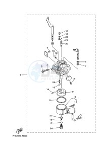 EF7200 357 (7P63 7P63 7P63 7P62 7P63) drawing CARBURETOR 2