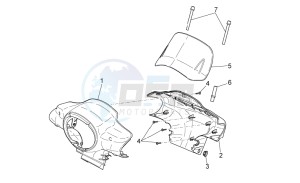 Scarabeo 100 4T e3 net drawing Front body I