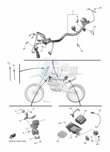 YZ450F (BHR6) drawing ELECTRICAL 2