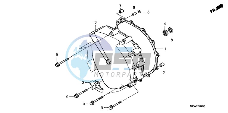 CLUTCH COVER