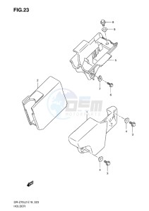 DR-Z70 EU drawing HOLDER