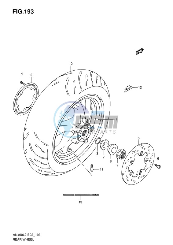 REAR WHEEL