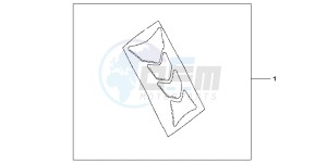 CBF1000FAB drawing TANK PAD HRC LOGO