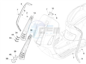 SPRINT 50 4T 3V 25 KMH E4 25 kmh (EMEA) drawing Front shield