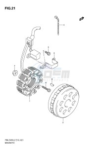 RM-Z450 (E19) drawing MAGNETO