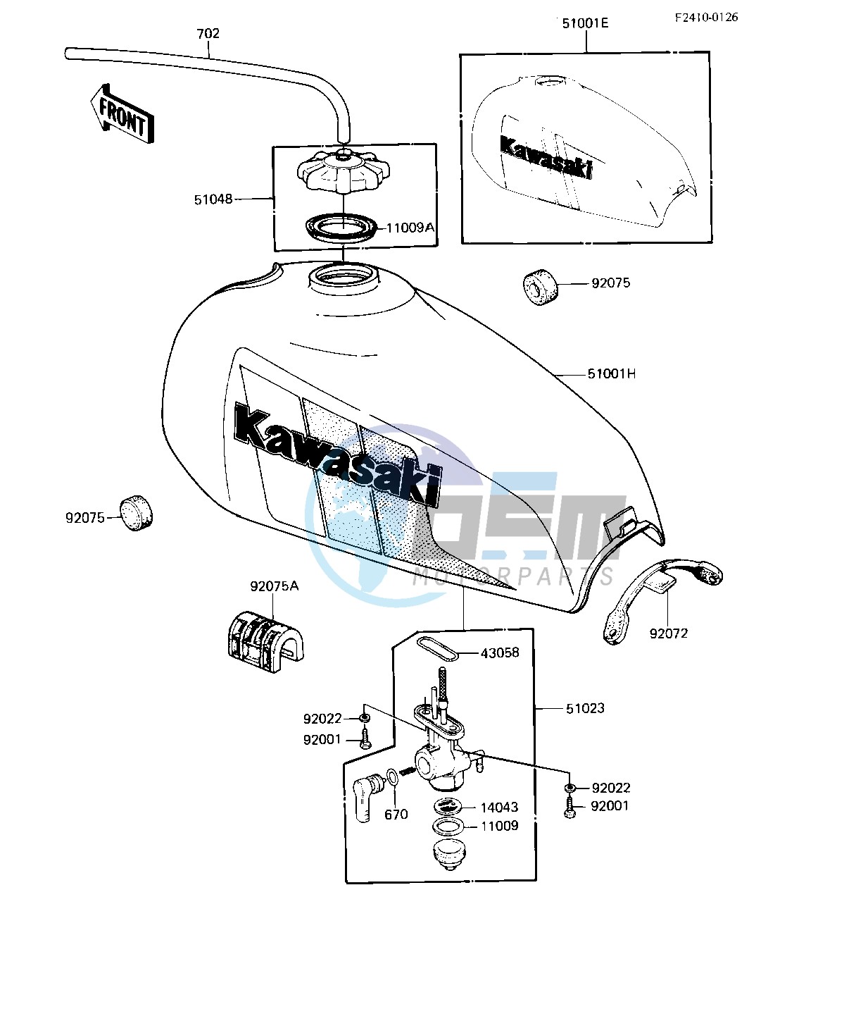 FUEL TANK -- 82-83 A9_A10- -